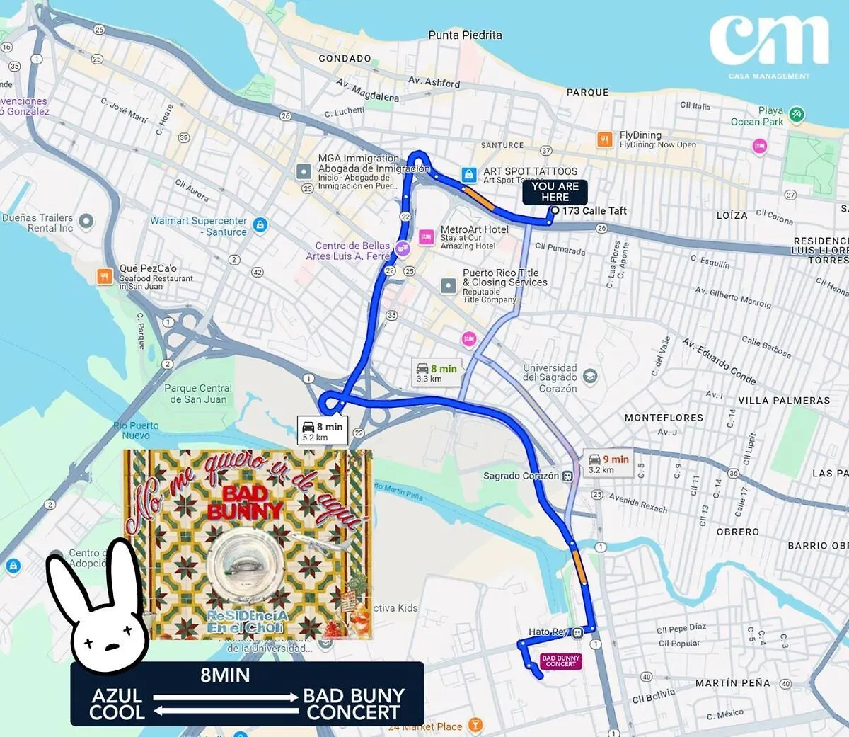 아파트 Perfect Homebase Studio Near Beach 산후안 푸에르토리코
